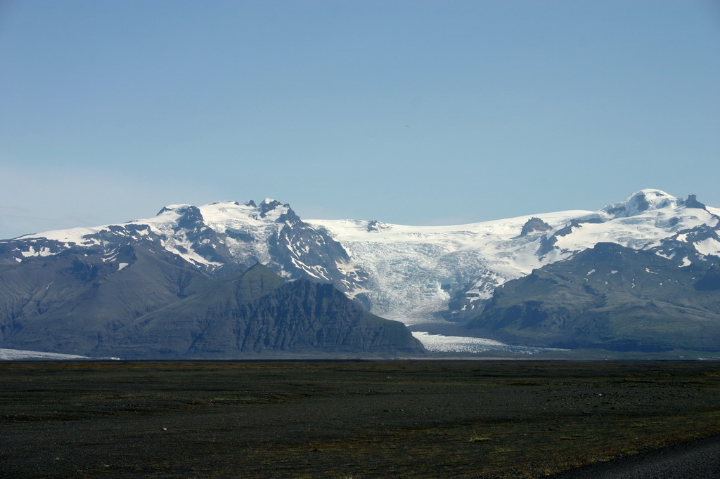 Hvannadalshnjúur egykik gleccsere|2109 méterével Izland legmagasabb pontja